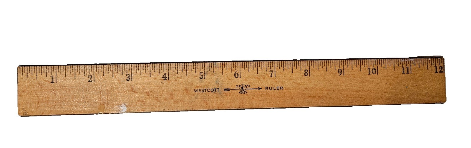 Vintage Westcott Ruler Wooden 12\ Vintage Westcott Ruler Wooden 12\