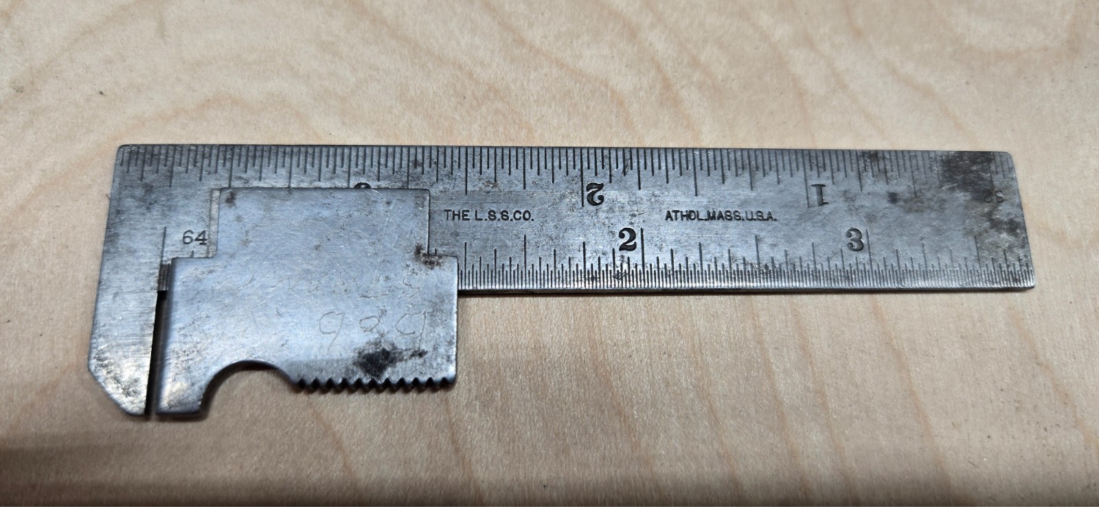 Starrett no. 296 Slide Caliper 4