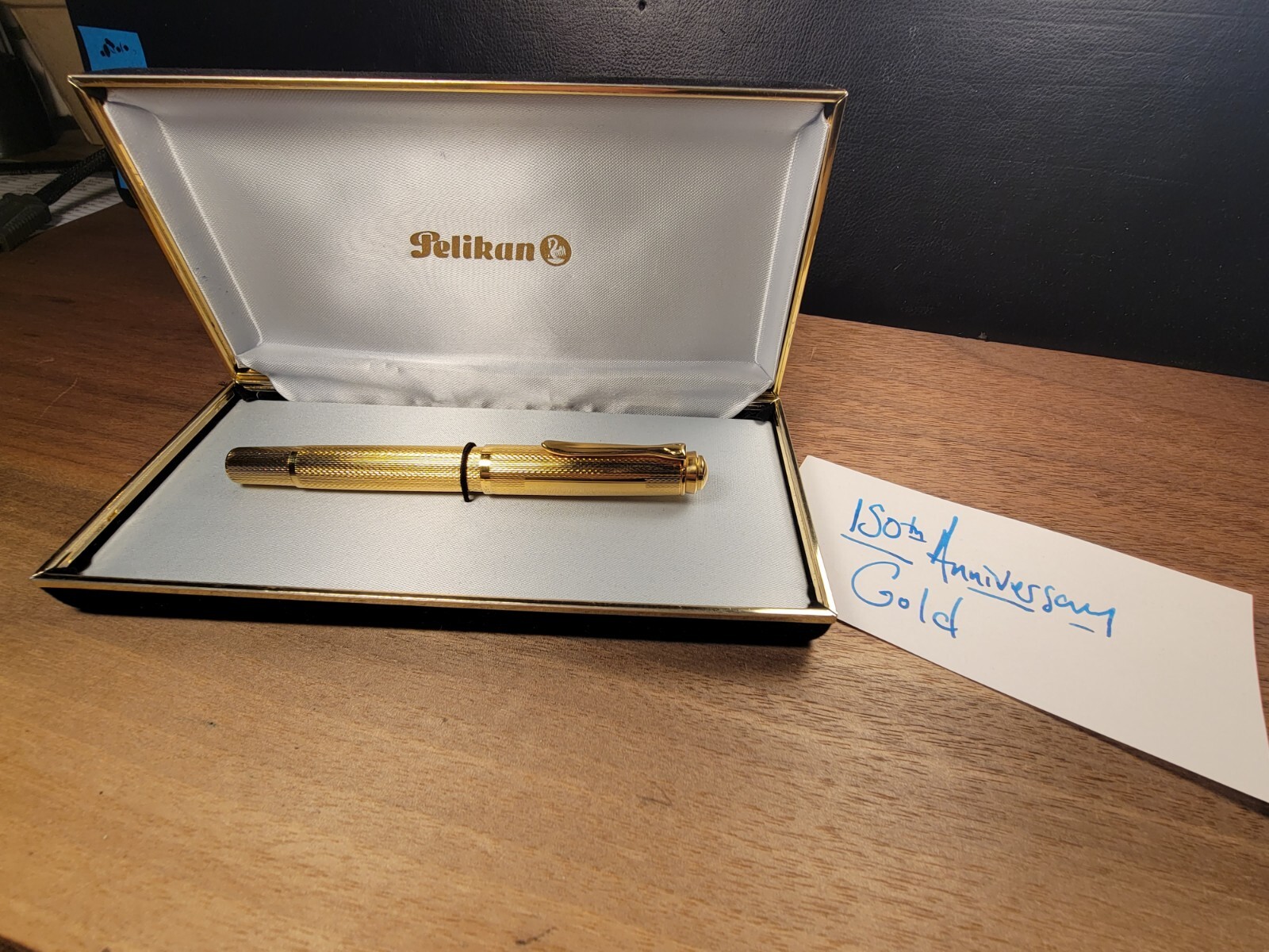 Pelikan M760 Jubilee 150th Anniversary Gold Fountain Pen Rare 1988 VERMEIL GOLD Pelikan M760 Jubilee 150th Anniversary Gold Fountain Pen Rare 1988 VERMEIL GOLD