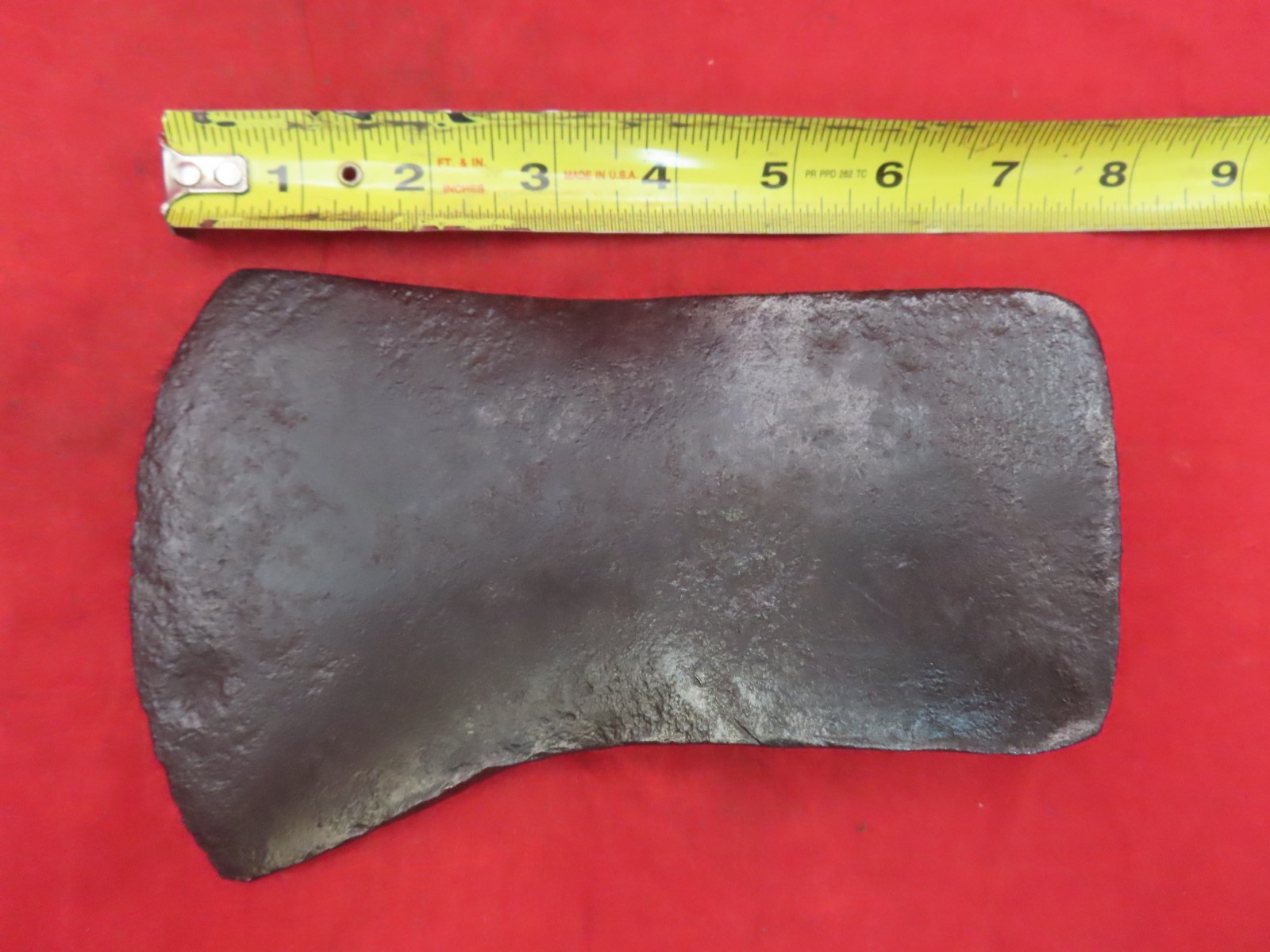 VTG ANTIQUE UNMARKED SINGLE BIT AXE HEAD 4 lb 3 oz LUMBERJACK TOOL PITTED