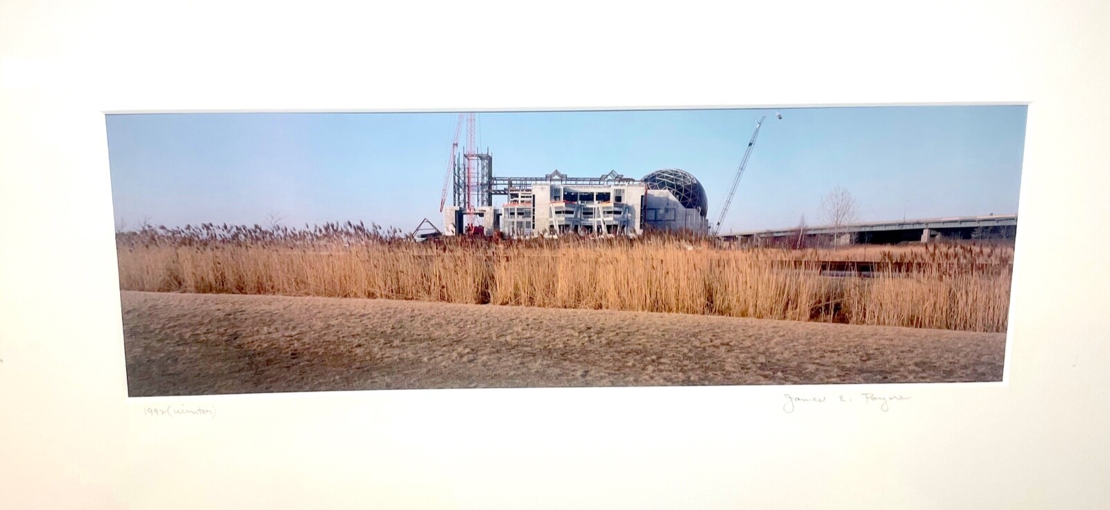 vintage original James E. Payne Liberty Science Center architectural photograph vintage original James E. Payne Liberty Science Center architectural photograph