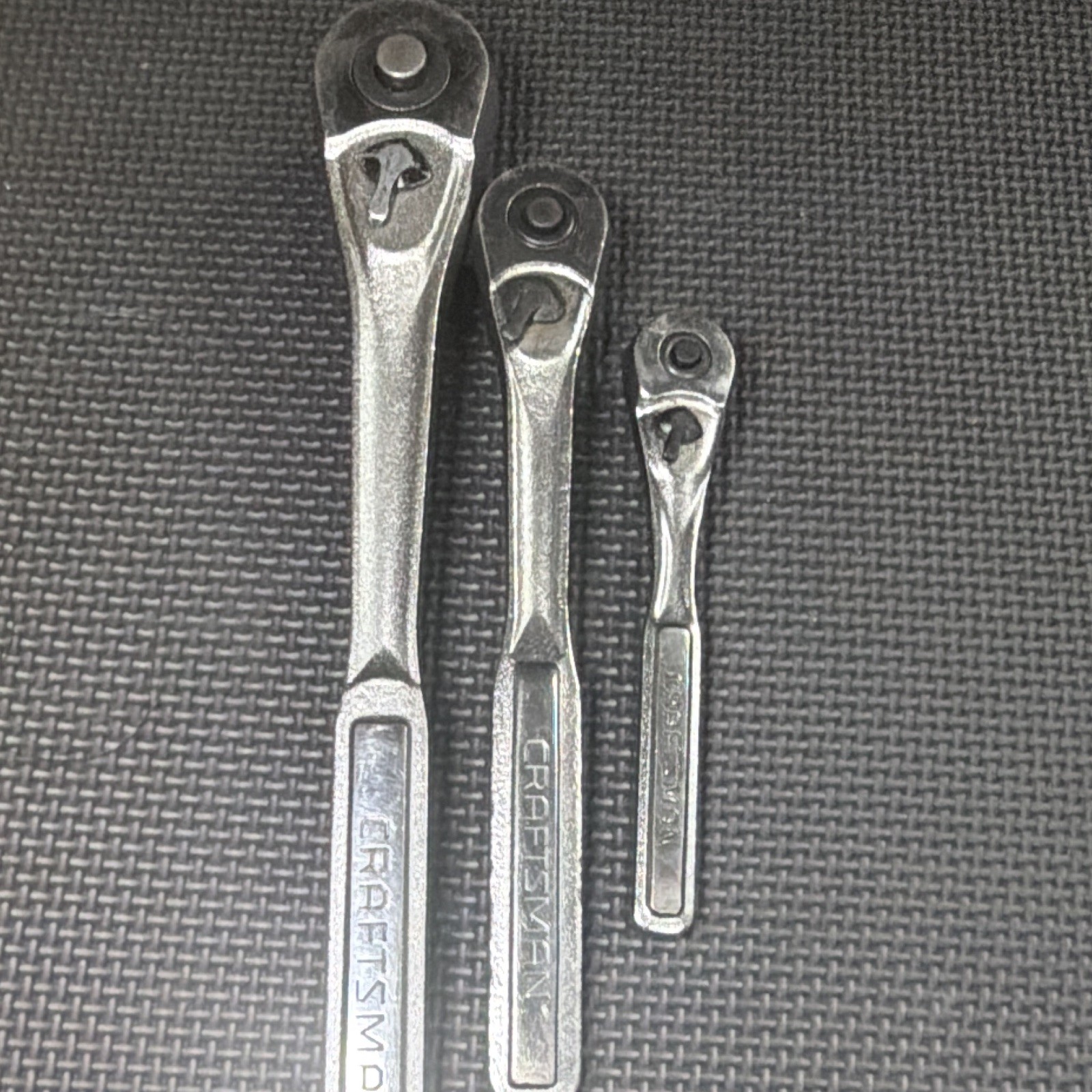Craftsman Vintage Ratchet Set - 1/4”, 3/8”, 1/2” Craftsman Vintage Ratchet Set - 1/4”, 3/8”, 1/2”