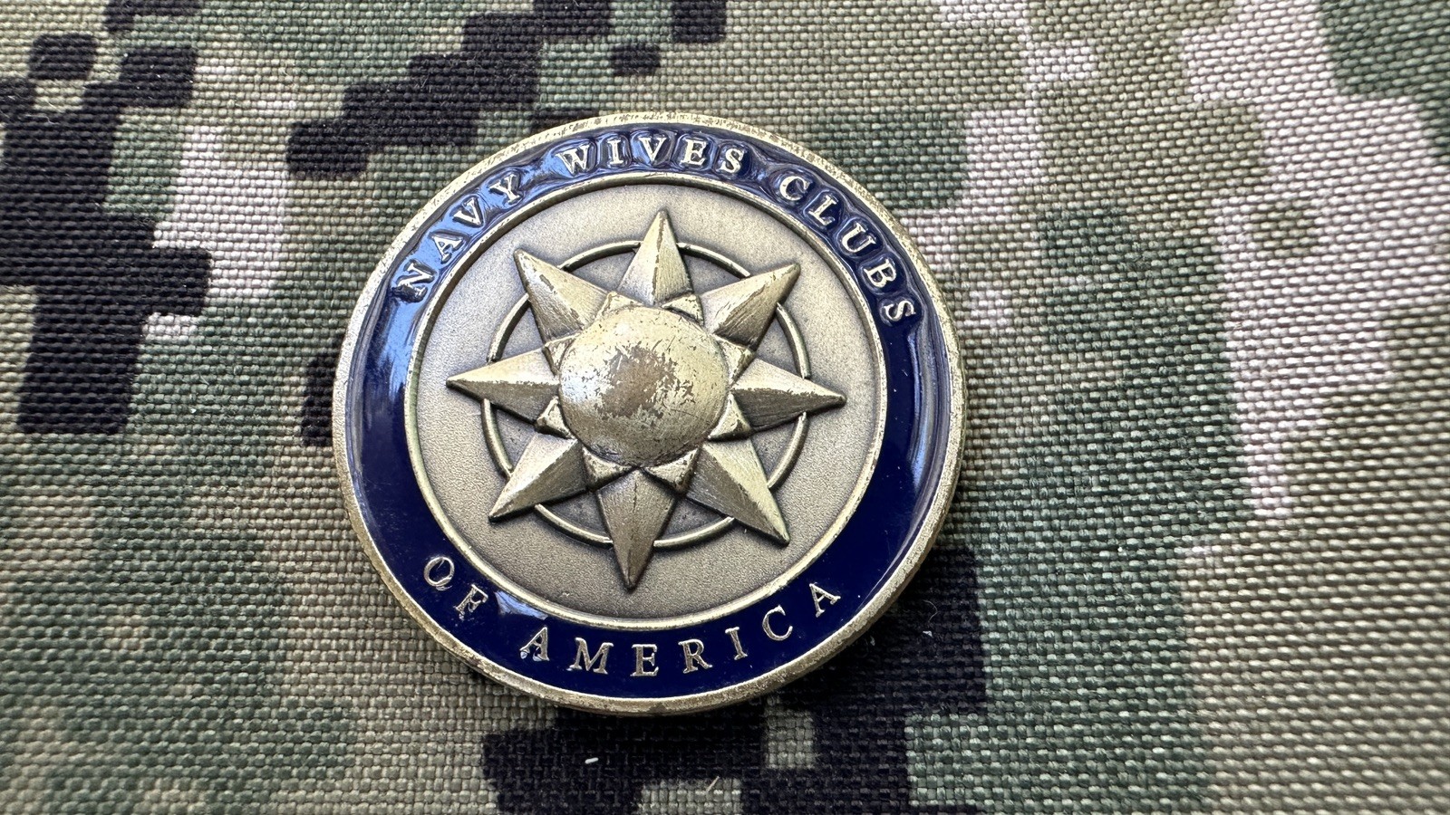 Challenge Coin Navy Wives Clubs Of America They Also Serve Who Stay And Wait Challenge Coin Navy Wives Clubs Of America They Also Serve Who Stay And Wait