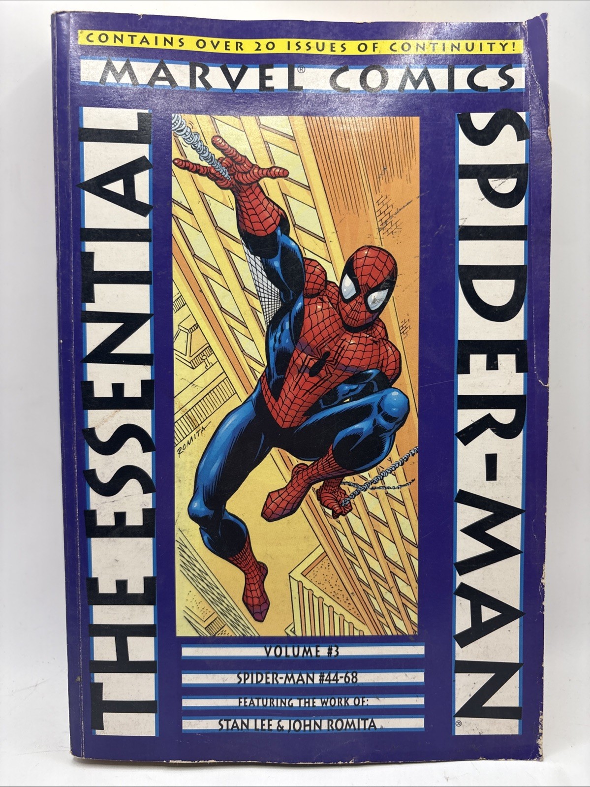 THE ESSENTIAL SPIDER-MAN Volume #3 - 1998 TPB Marvel Graphic Novel