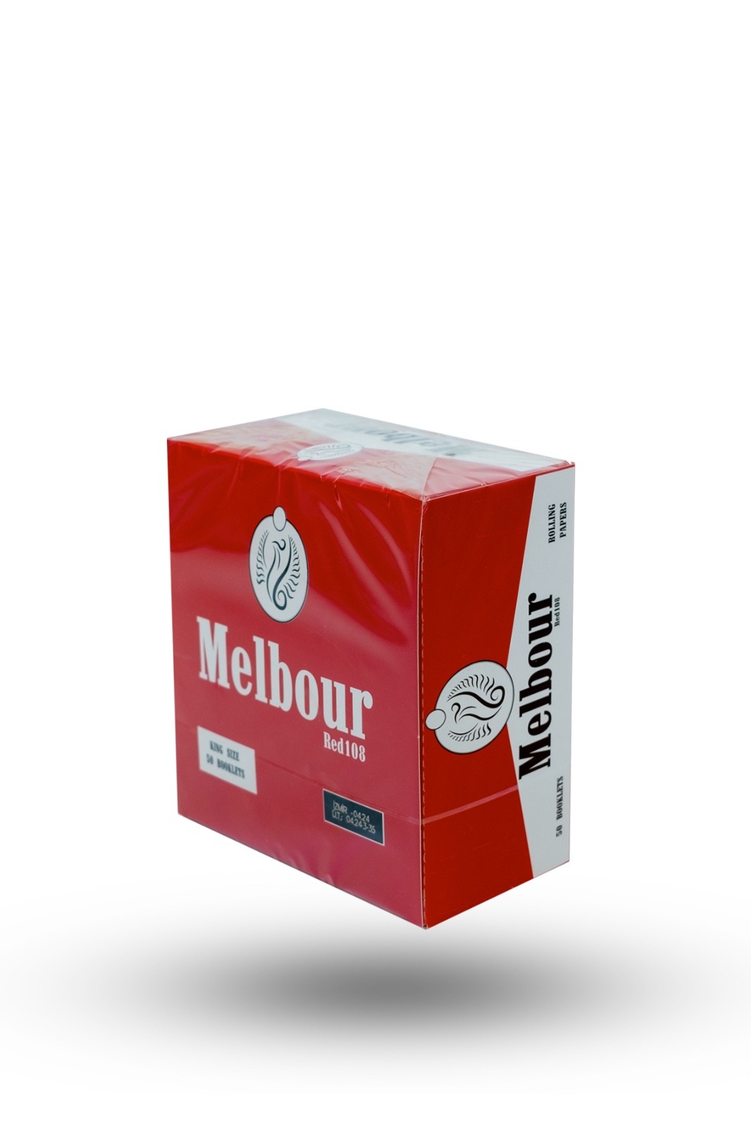 Melbour Red King Size Rolling Papers - Full Box (50 booklets x 32 papers) 