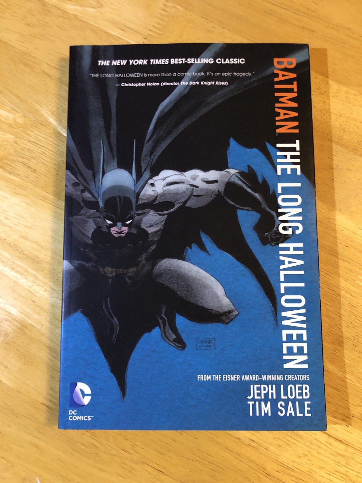 Batman: The Long Halloween - Loeb & Sale - (2011 graphic novel TPB￼)