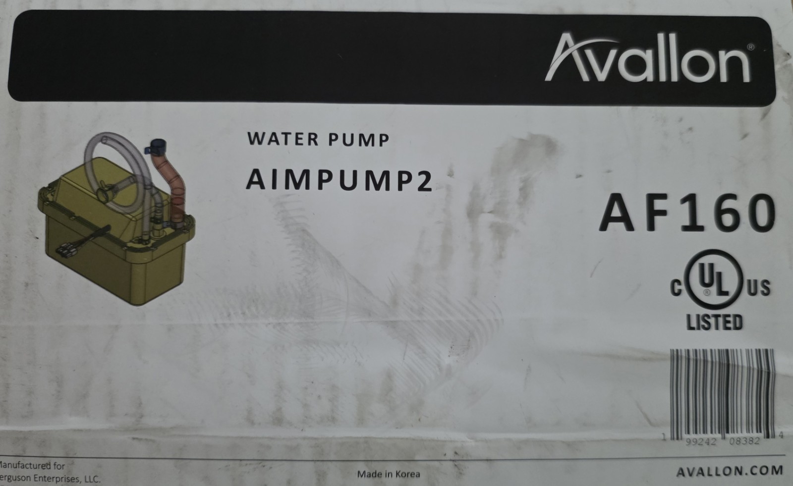 🚨🔥NEW OEM STAND ALONE FERGUSON ICEMAKER WATER PUMP /PART#AF160🔥🚨