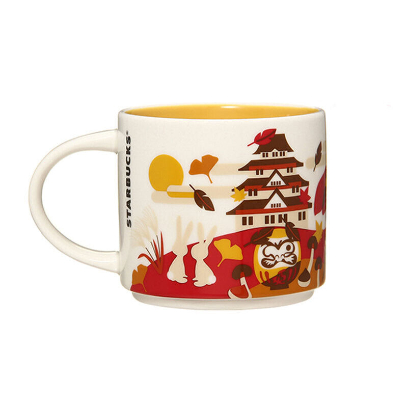 2024 Japan Four Seasons Starbucks Fujiyama You Are Here YAH City Coffee Mug 14OZ