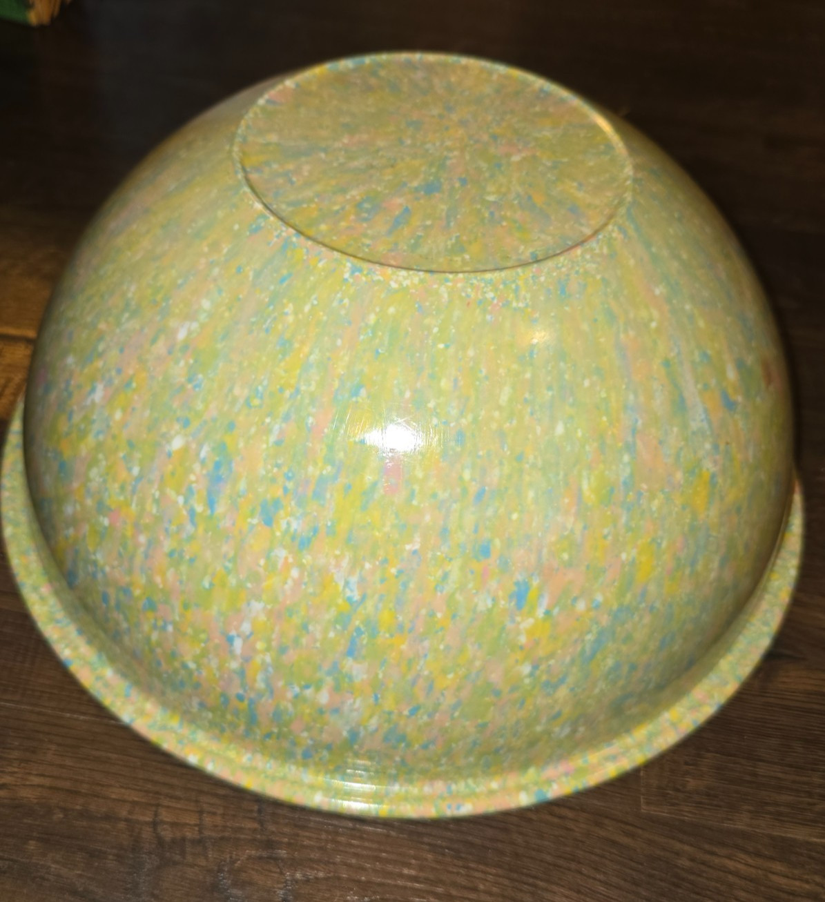 Vtg Brookpark Melamine Melmac Splatter Confetti Mixing Bowl MCM Decor Kitchen Vtg Brookpark Melamine Melmac Splatter Confetti Mixing Bowl MCM Decor Kitchen