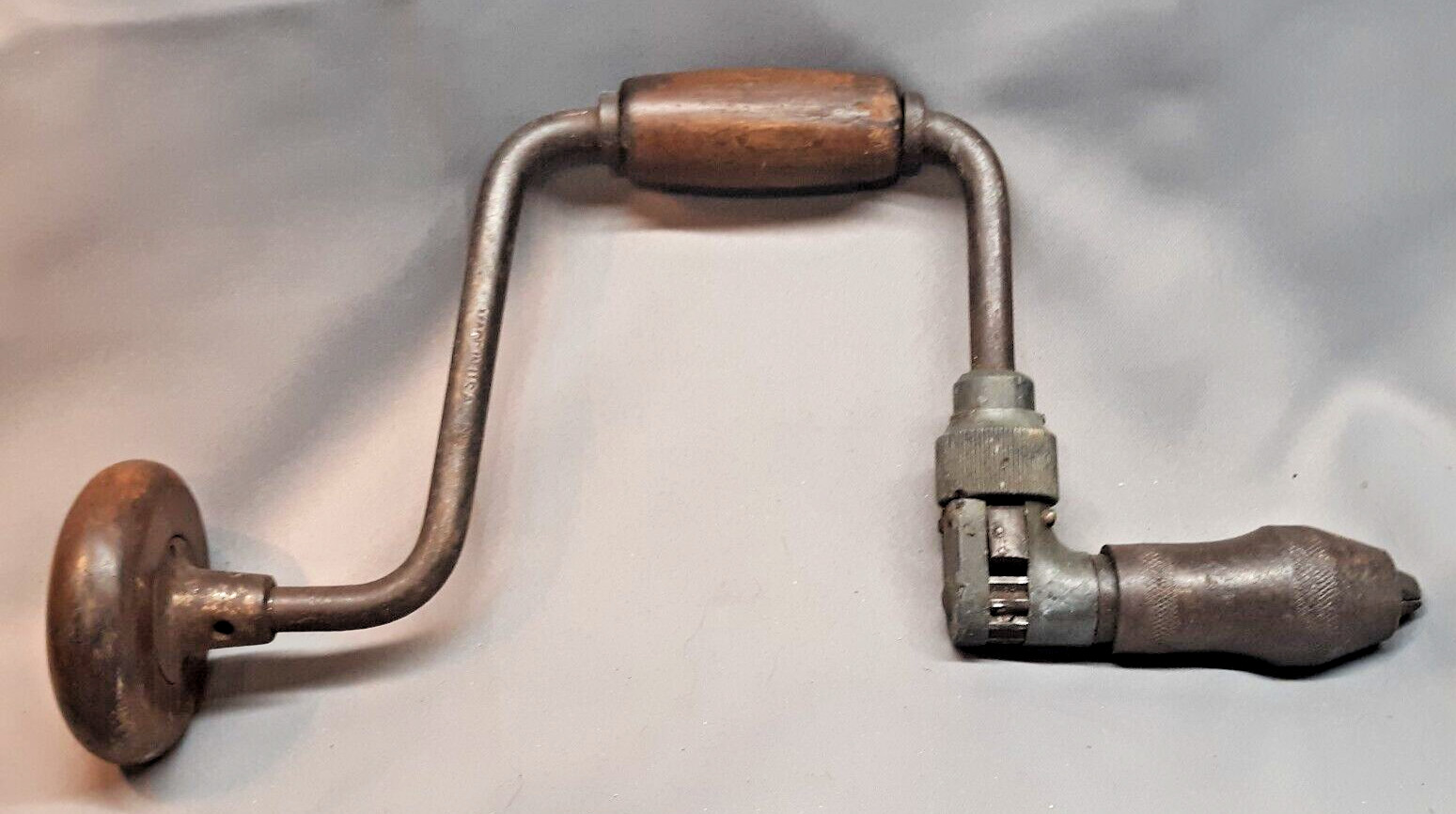 Vintage PECK STOW & WILCOX 3310 Brace hand-operated DRILL P. S. & W Co. Vintage PECK STOW & WILCOX 3310 Brace hand-operated DRILL P. S. & W Co.