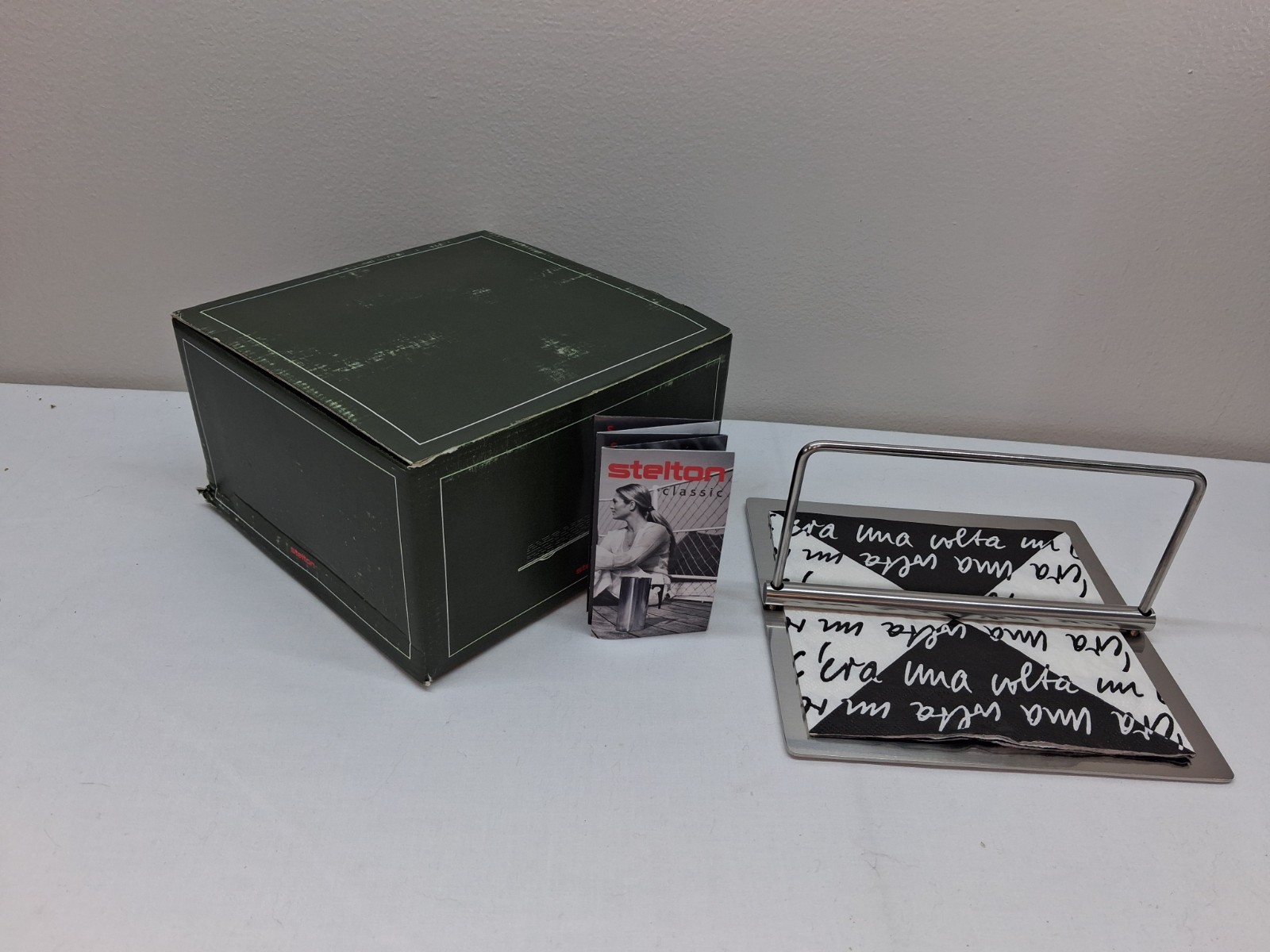 NIB Stelton Napkin Holder