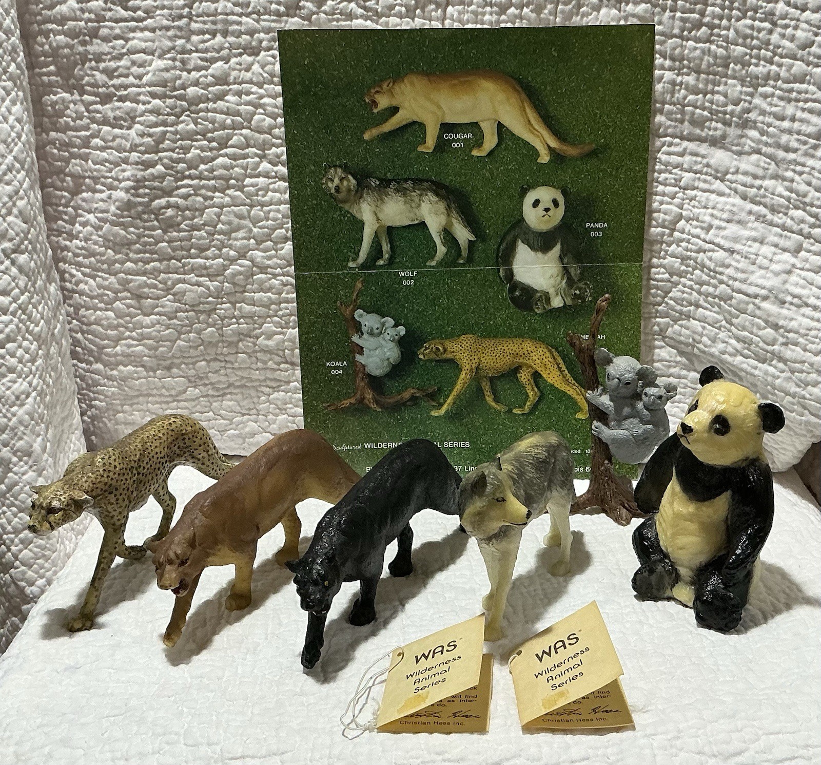VERY RARE Complete Chris Hess 1982 Animal Series w/ Extras - Breyer Sculptor