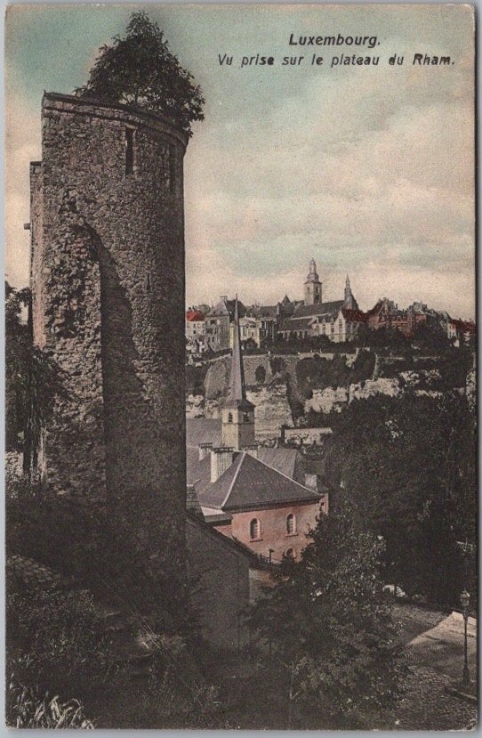 Vintage LUXEMBOURG Greetings Postcard \