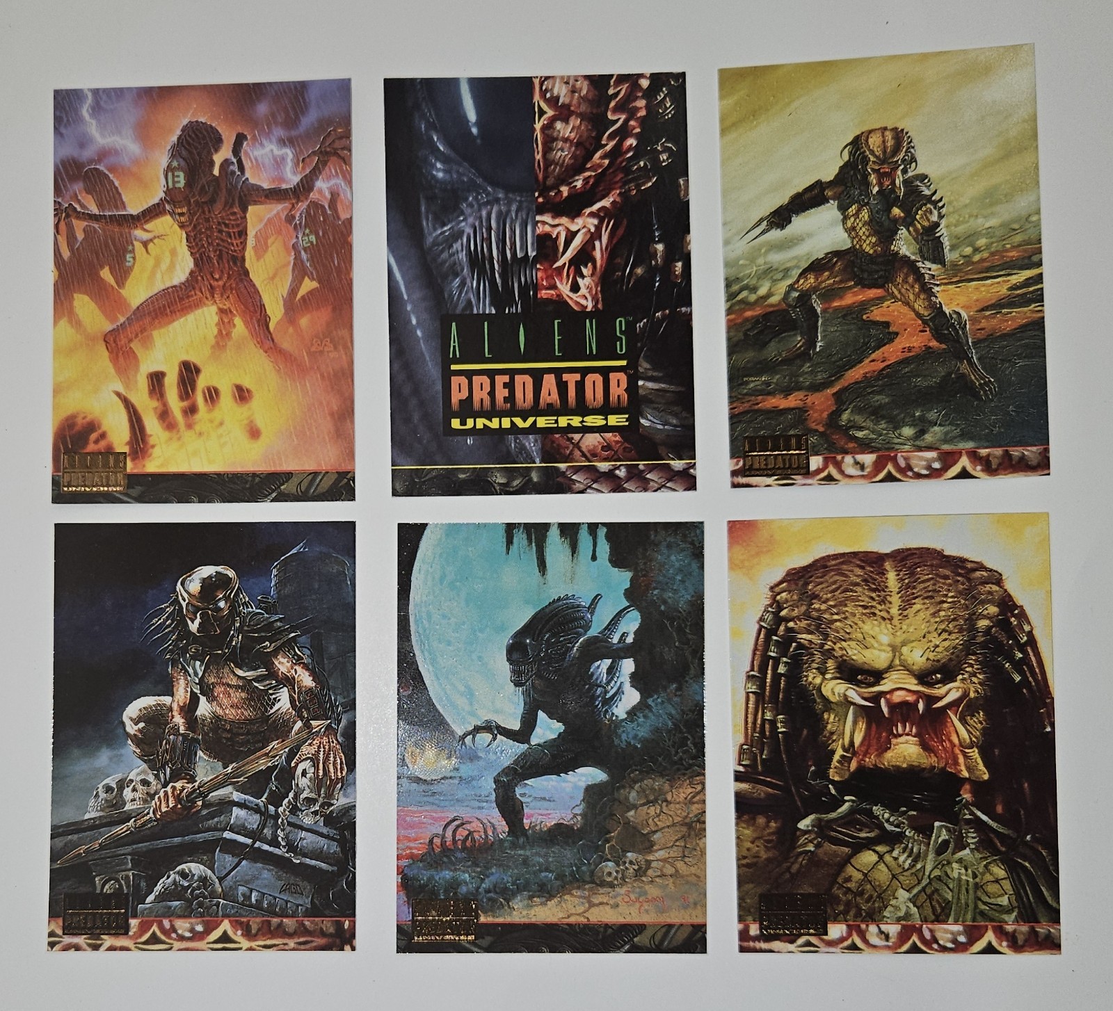 1994 Topps Aliens Predator Universe - Full Set, Chase, Promo & Insert (You Pick)