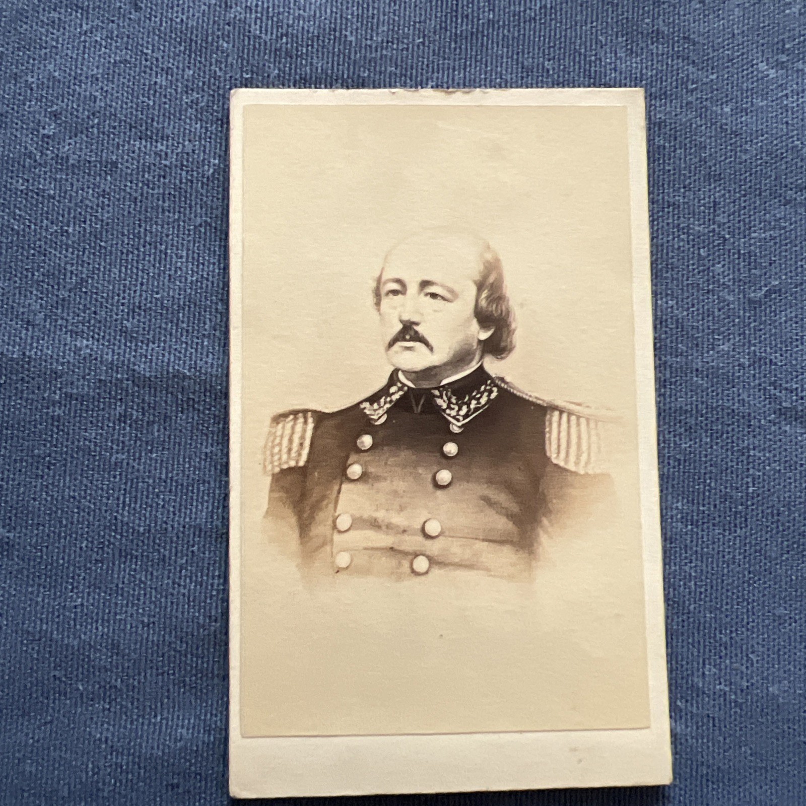 Antique Civil War CDV Major General Benjamin Butler Antique Civil War CDV Major General Benjamin Butler