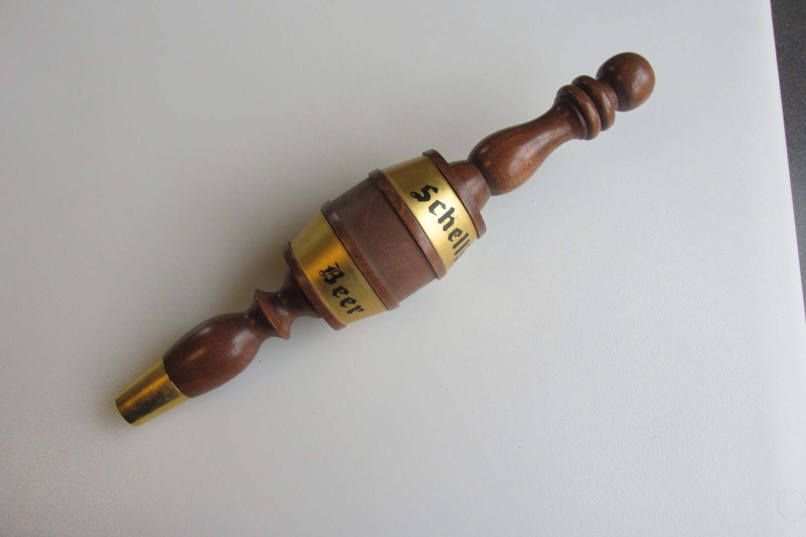Vintage Schell\'s Beer Wooden Beer Tap VG Unused Vintage Schell\'s Beer Wooden Beer Tap VG Unused