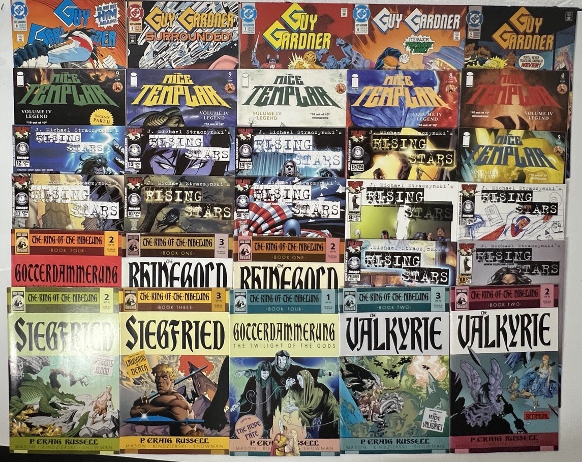 Lot of 30 Mixed Comic Books DC Image Dark Horse Top Cow Vintage Modern