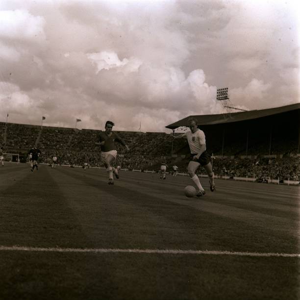 England versus Switzerland international friendly 1962 OLD PHOTO