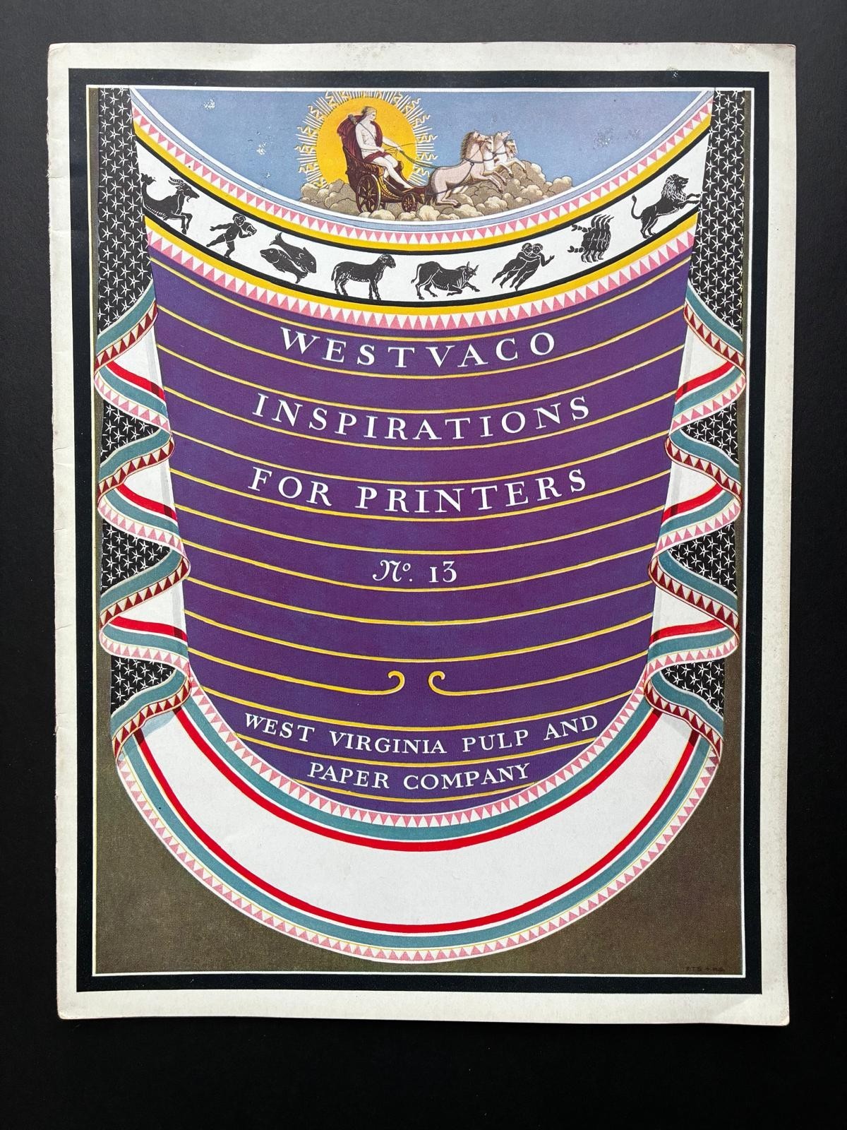 1926 Westvaco Inspirations for Printers No. 13 - Rare Art Deco Design 1926 Westvaco Inspirations for Printers No. 13 - Rare Art Deco Design