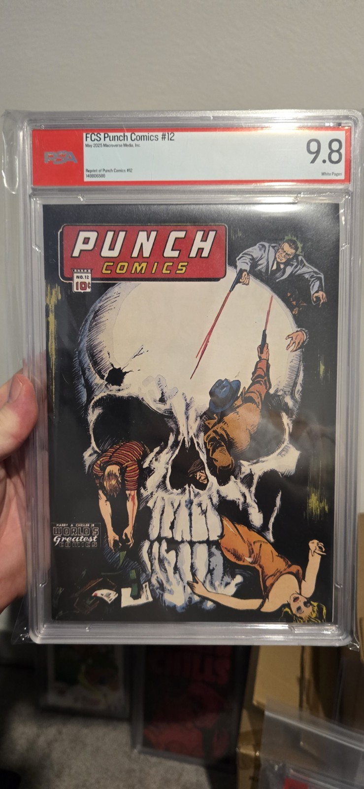 9.8 PSA Graded Comic Punch Comics #12 First Print Macroverse Authentic Editions
