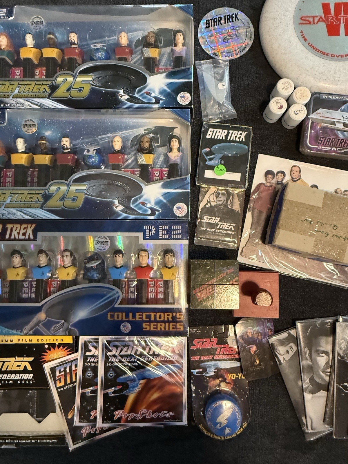 Huge Lot Of Vintage Star Trek Memorabilia(NOS, Unused, Sealed) Huge Lot Of Vintage Star Trek Memorabilia(NOS, Unused, Sealed)