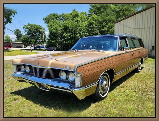 1968 Mercury Colony Park wagon, Toolbox - Refrigerator Magnet, 42 MIL