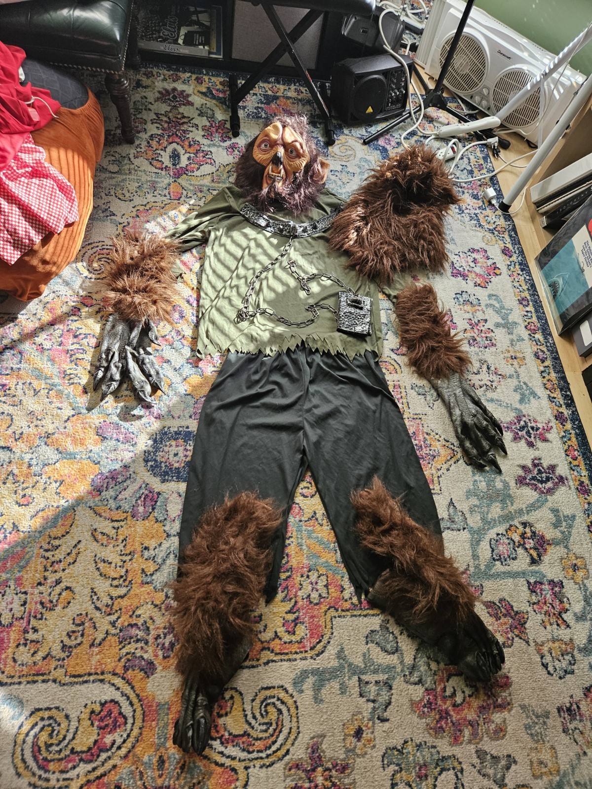 Vintage Rubies Universal Monster Wolfman Costume ( Large) + Little Red Ridi Hood