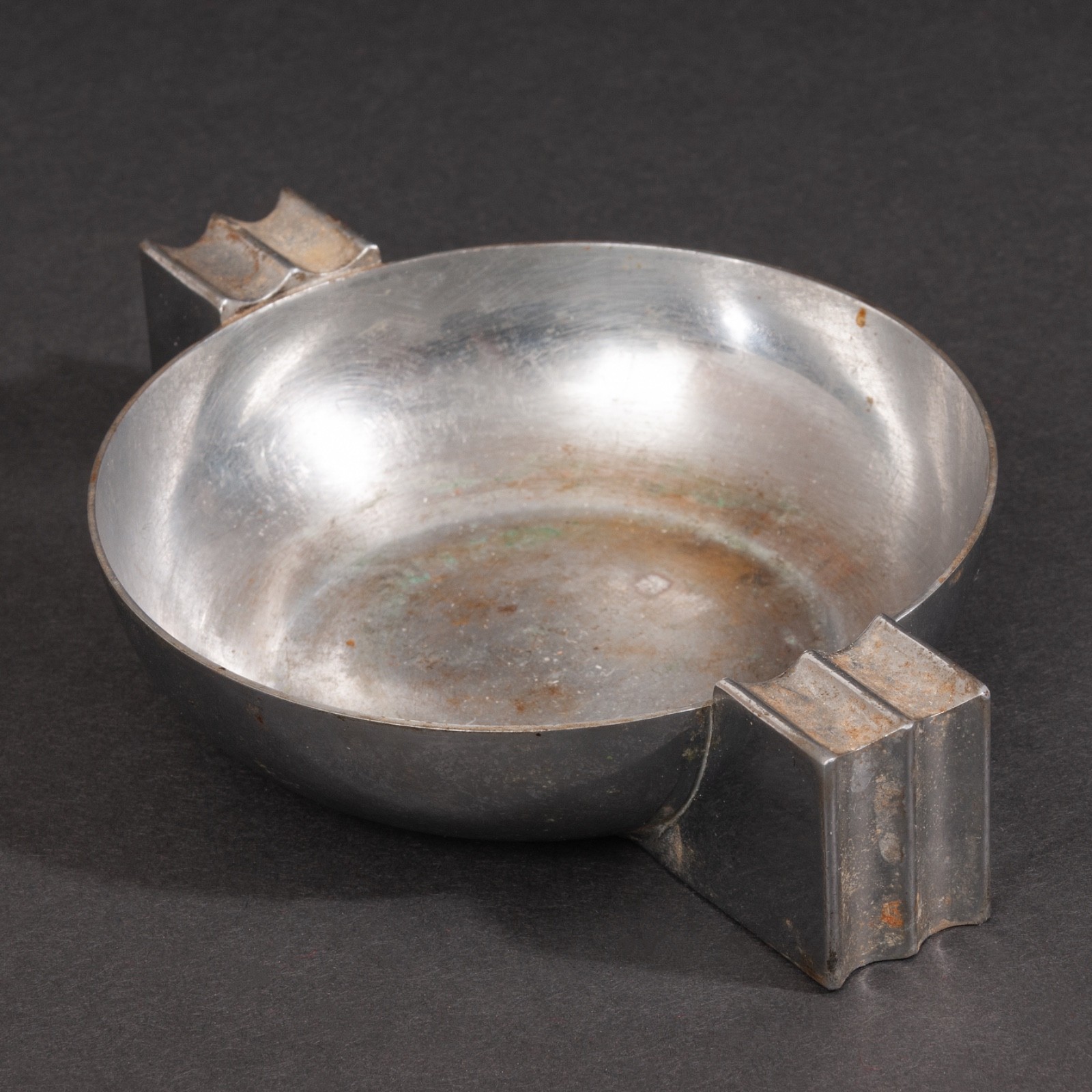 Vintage 1930s Chase Chrome Aristocrat Ashtray Art Deco Machine Age Catchall Dish Vintage 1930s Chase Chrome Aristocrat Ashtray Art Deco Machine Age Catchall Dish