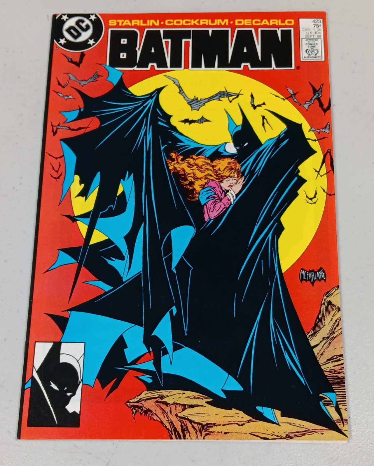 Batman #423- Iconic McFarlane Cover