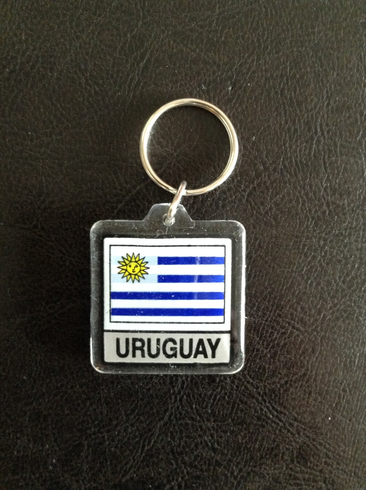 URUGUAY FLAG COUNTRY KEY-CHAIN,STICKER