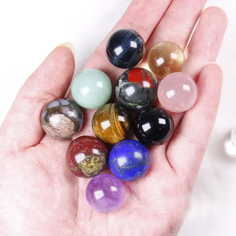 30Pcs 10MM Natural Gemstone No Holes Ball Bead Round Beads For Jewelry Making 30Pcs 10MM Natural Gemstone No Holes Ball Bead Round Beads For Jewelry Making