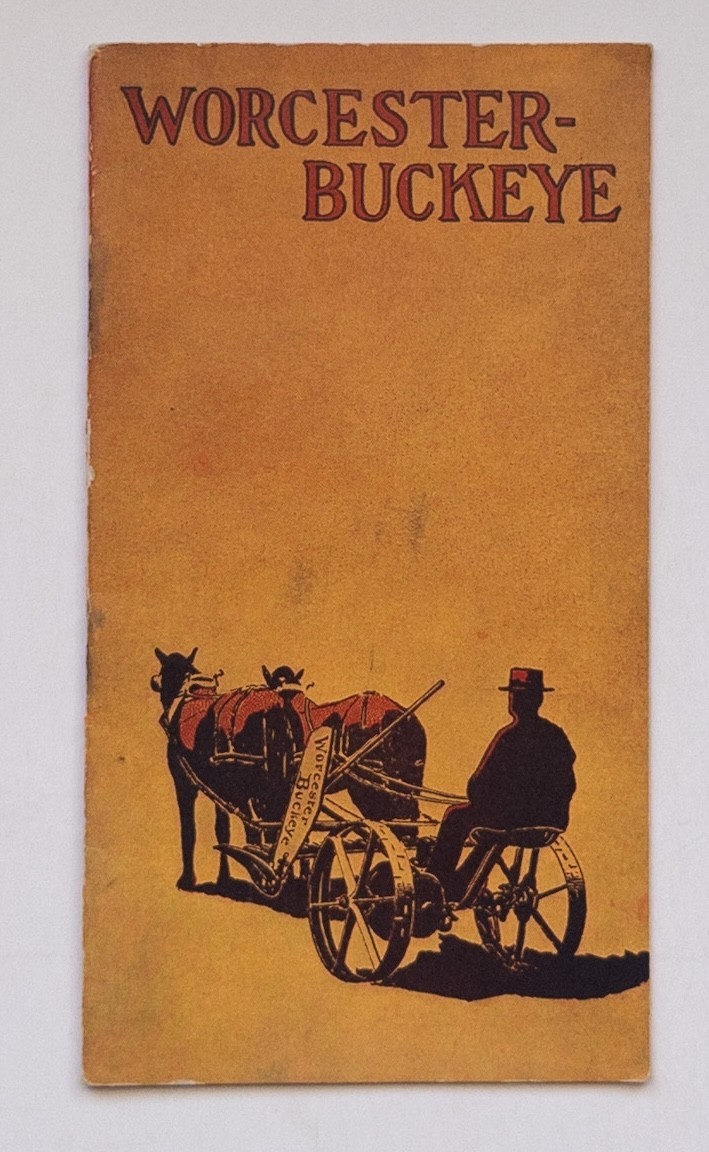 Antique 1905 Worcester-Buckeye Mower Catalog Richardson Mfg Co Massachusetts