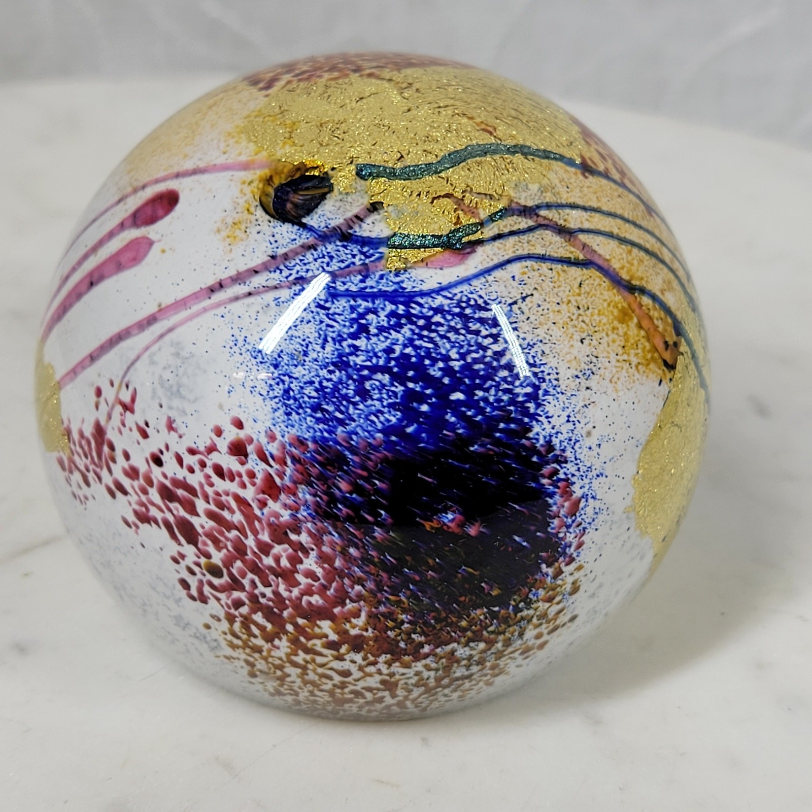 VTG Earl O James Paperweight 3