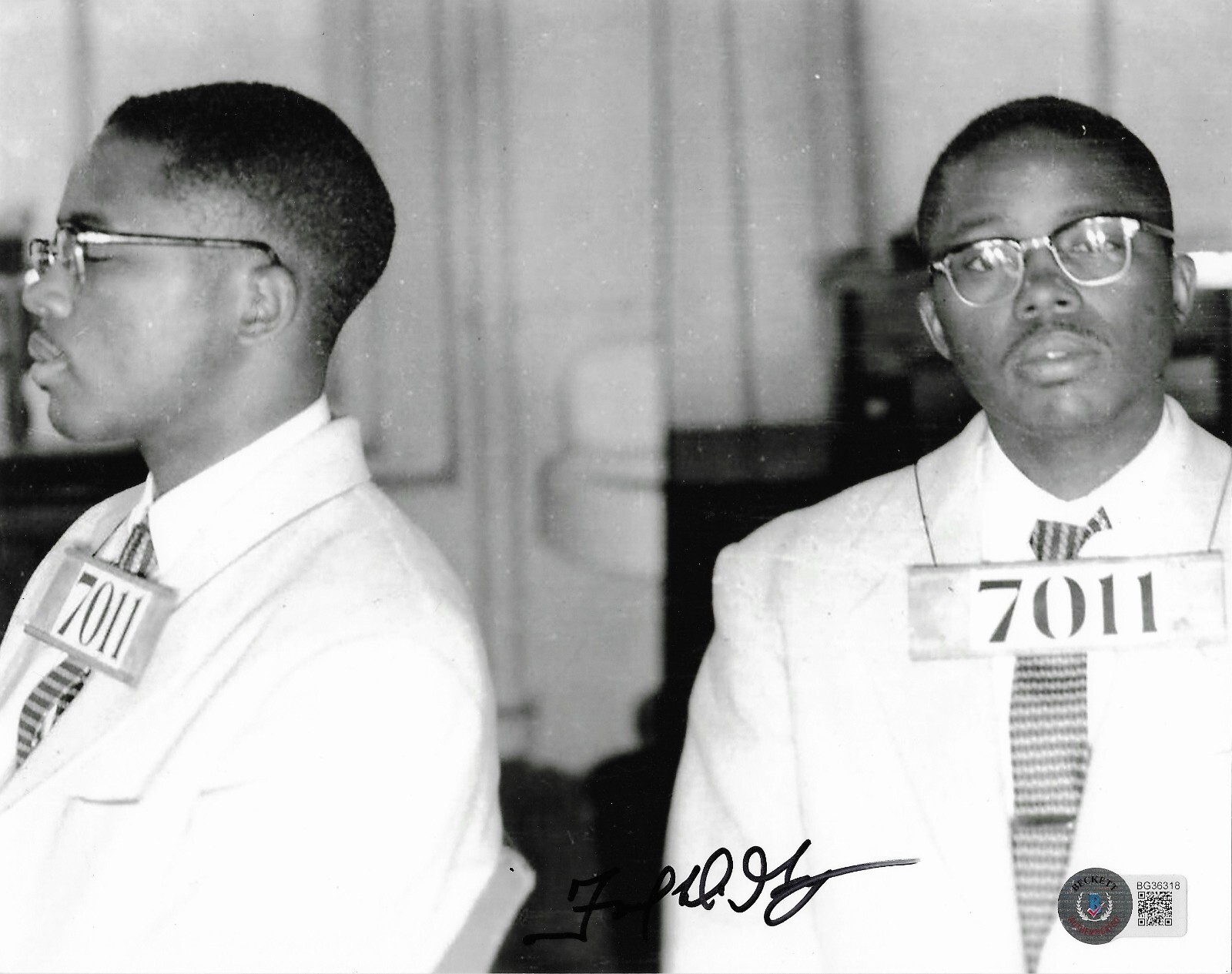 Fred Gray Civil Rights Attorney MLK Signed 8x10 Photo Autographed BAS 18 Fred Gray Civil Rights Attorney MLK Signed 8x10 Photo Autographed BAS 18