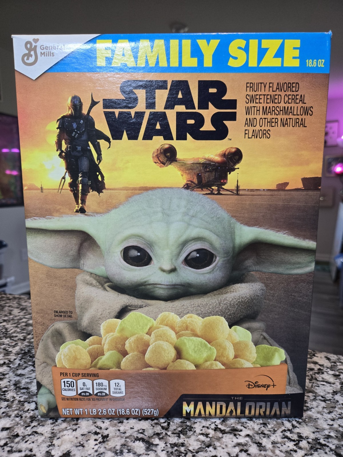 2020 Star Wars The Mandolorian Collectors Edition Cereal Box Sealed Brand New