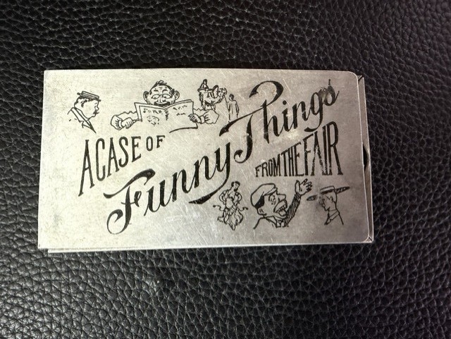 ULTRA RARE-1904 St Louis Worlds-A Case of Funny Things-RISQUE-7 Metal Cards ULTRA RARE-1904 St Louis Worlds-A Case of Funny Things-RISQUE-7 Metal Cards