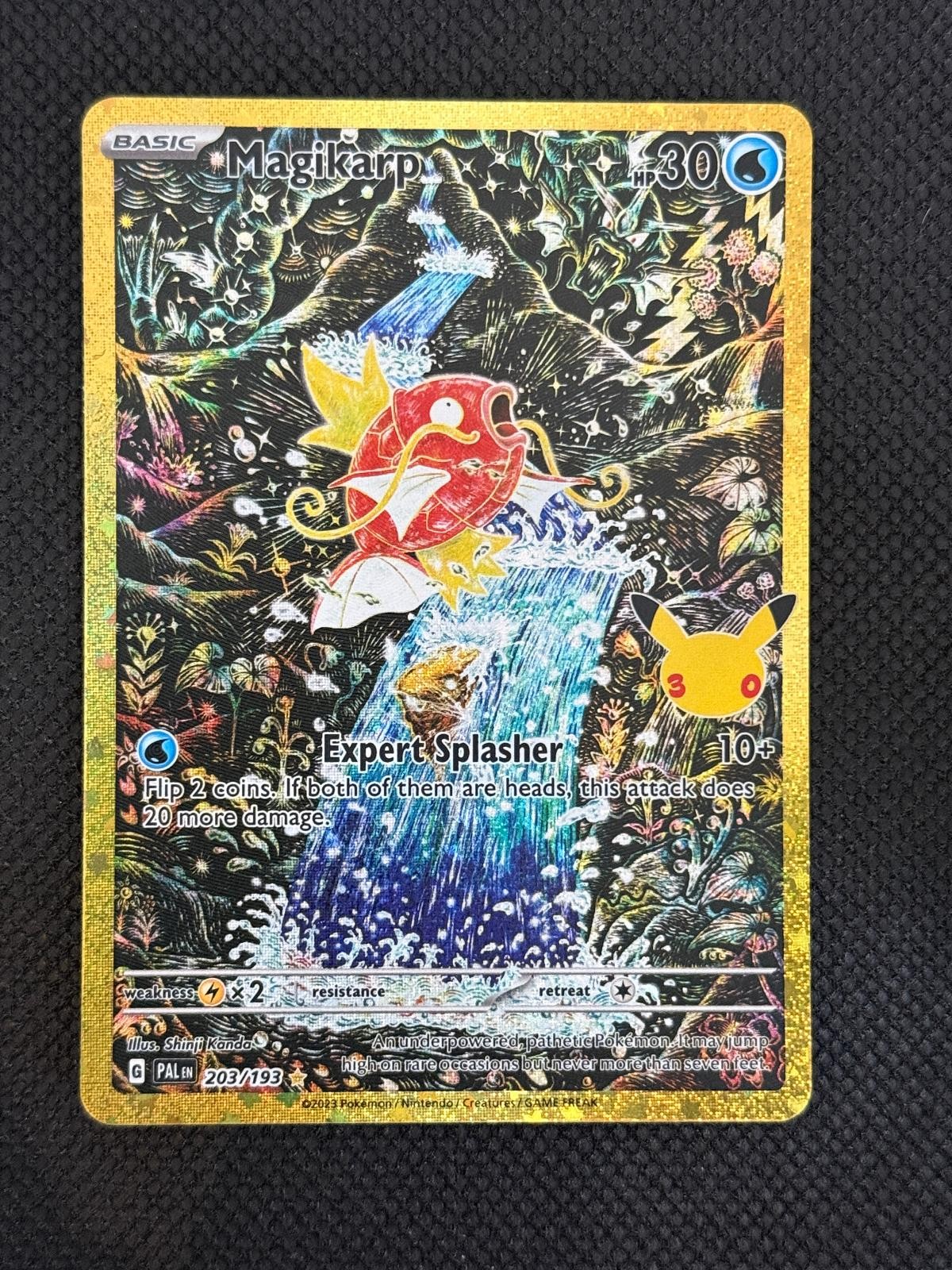 Magikarp 203/193 Holo ME: 30th Celebration Classic Collection Pokemon NM