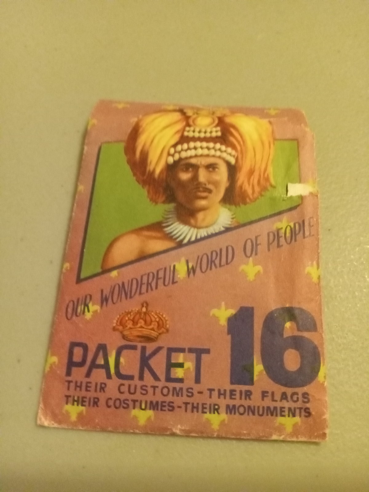 Vintage Our Wonderful World of People seals, labels, stickers packet #16 Vintage Our Wonderful World of People seals, labels, stickers packet #16