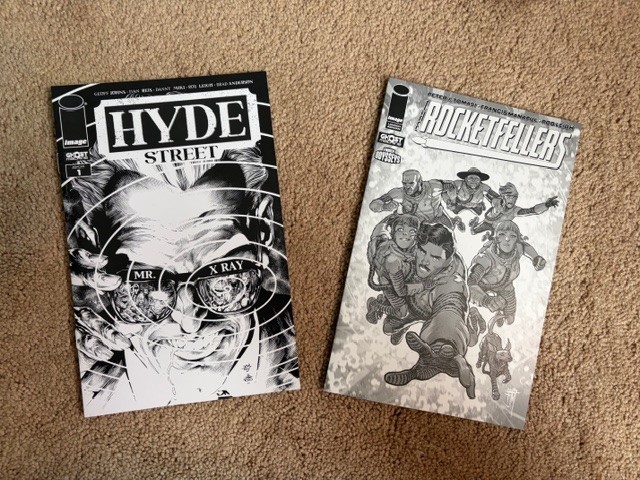 Ghost Machine IMAGE Comics Hyde Street AND Rocketfellers Ashcan SET NYCC Ghost Machine IMAGE Comics Hyde Street AND Rocketfellers Ashcan SET NYCC