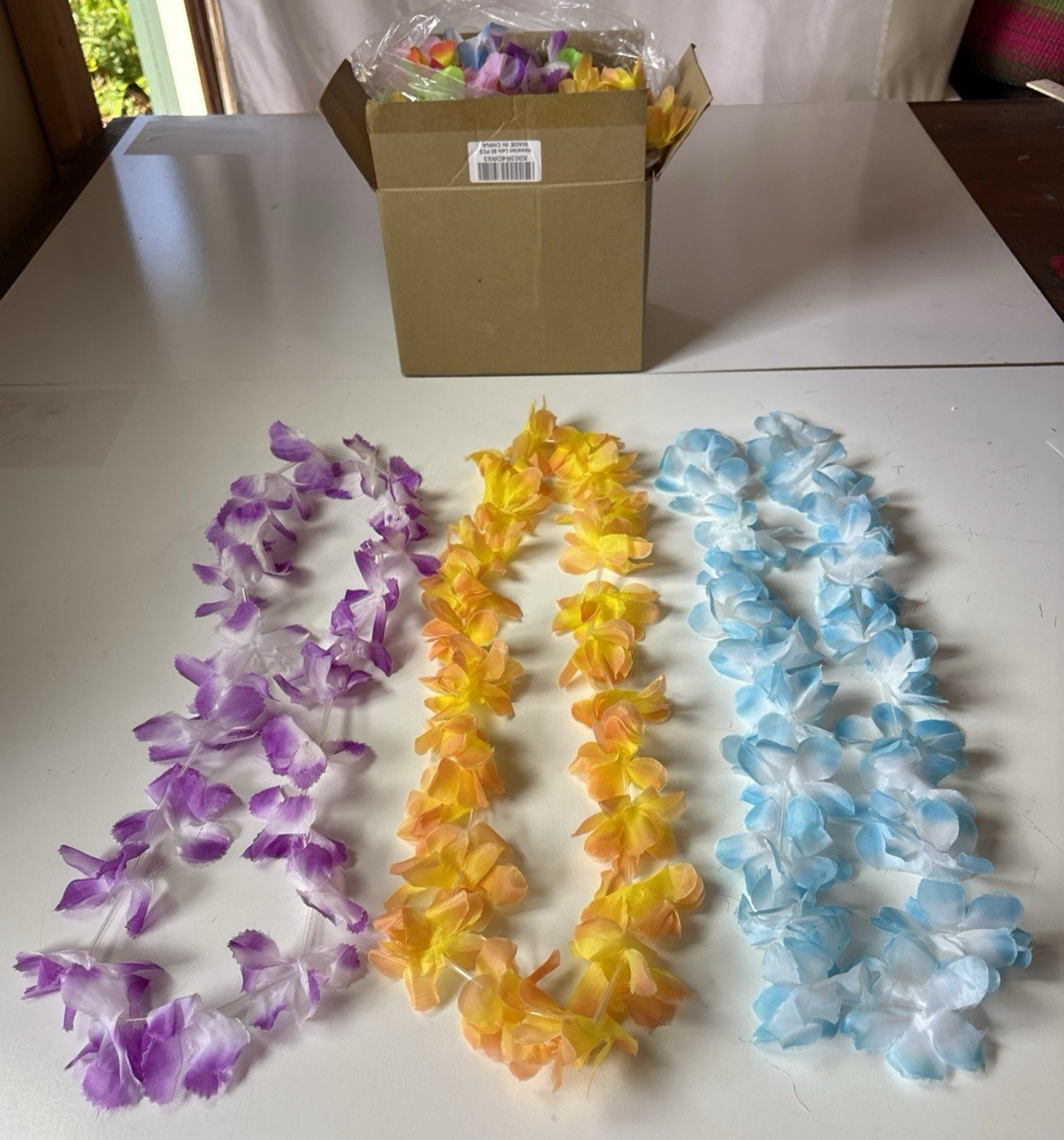 50 Pcs Hawaiian Leis Bulk Luau Party Tropical Floral Necklaces X003R4DR93 50 Pcs Hawaiian Leis Bulk Luau Party Tropical Floral Necklaces X003R4DR93