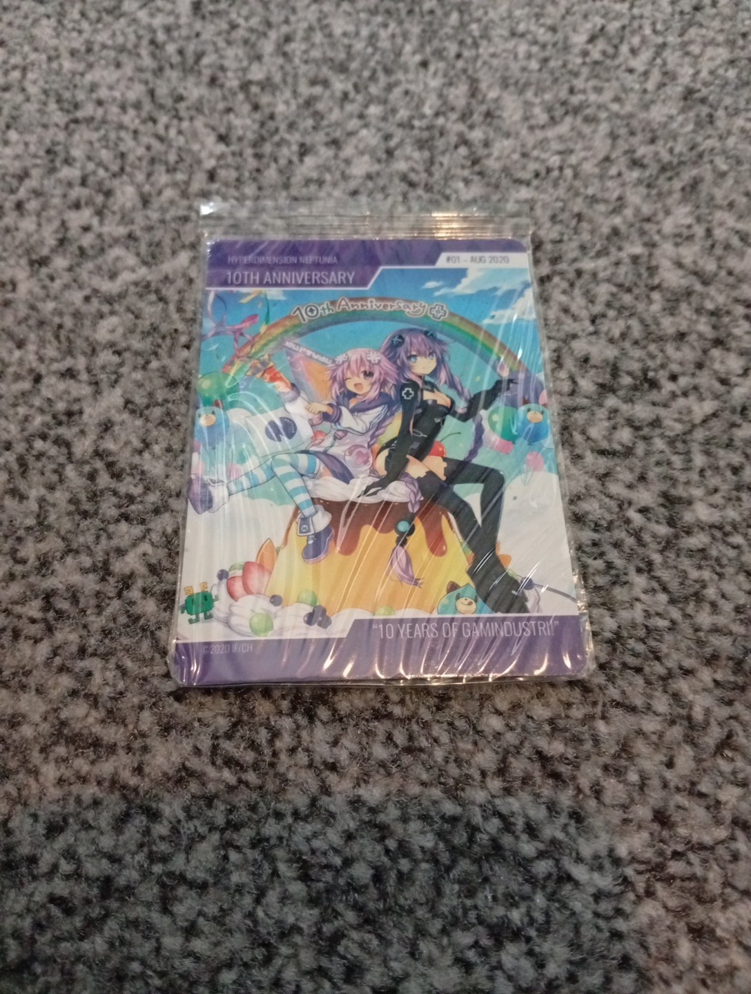 Hyperdimensional Neptuna 10th Anniversary Sealed Card IFI\'s Online Store Promo Hyperdimensional Neptuna 10th Anniversary Sealed Card IFI\'s Online Store Promo