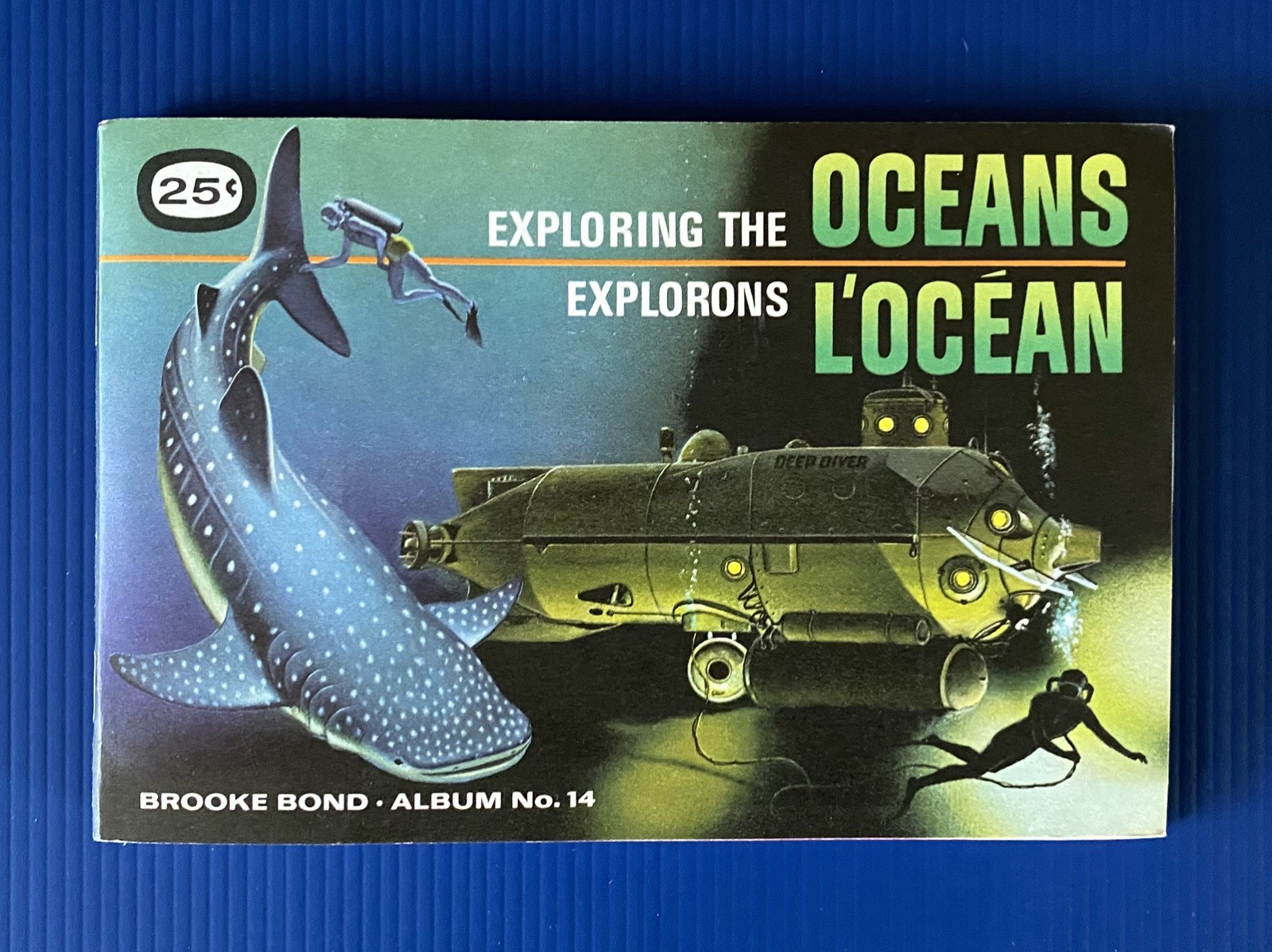 Vintage Canadian Brooke Bond Complete Official Album No. 14 Exploring The Oceans Vintage Canadian Brooke Bond Complete Official Album No. 14 Exploring The Oceans