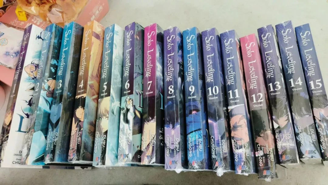 Solo Leveling English Comic Book Full/Half Set (Volume 1 - 15) - Fast Shipping