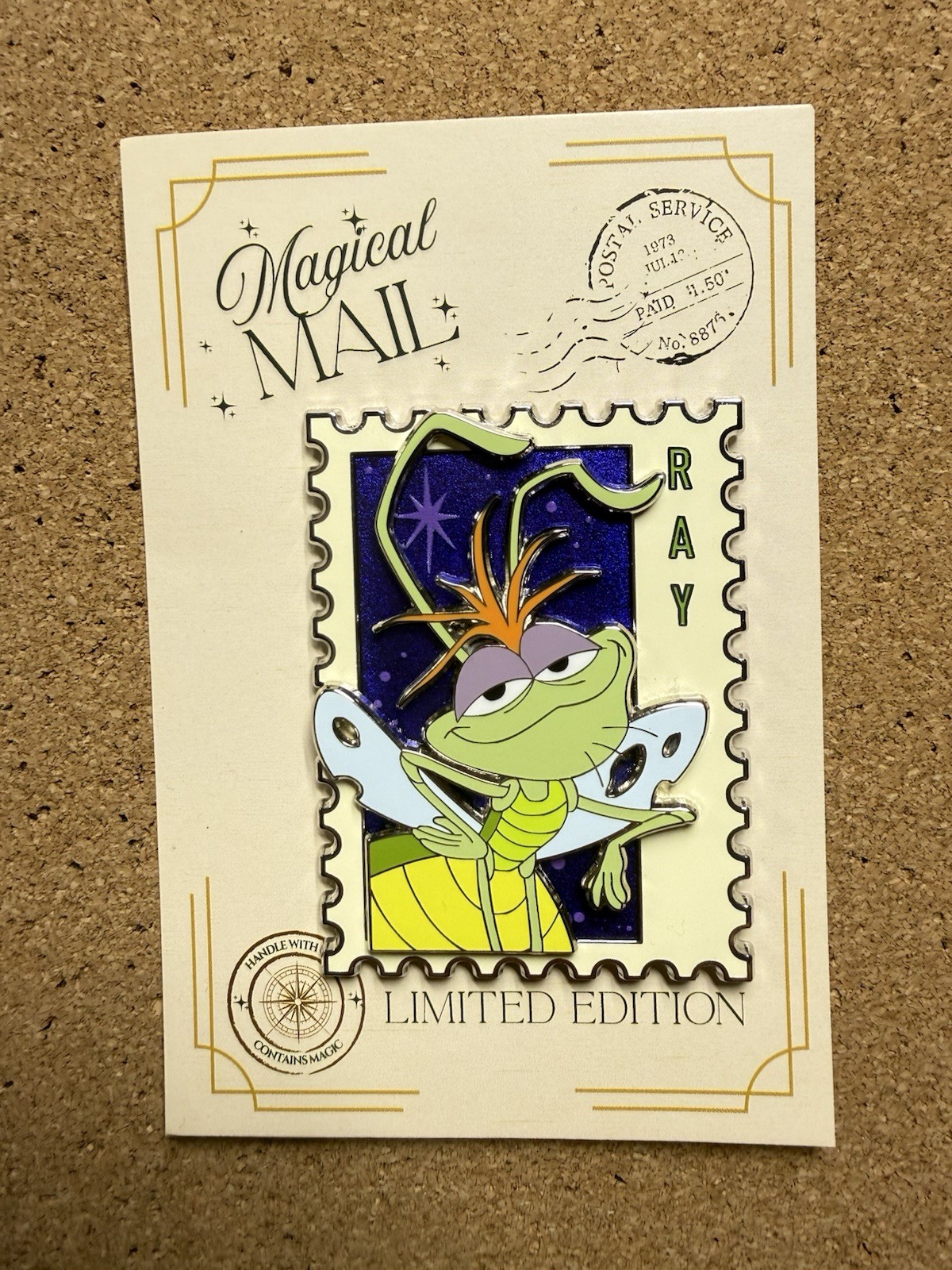 Ray - Stamp Pin LE100 Magical Trends FL Fantasy Pin Princess And The Frog Ray - Stamp Pin LE100 Magical Trends FL Fantasy Pin Princess And The Frog