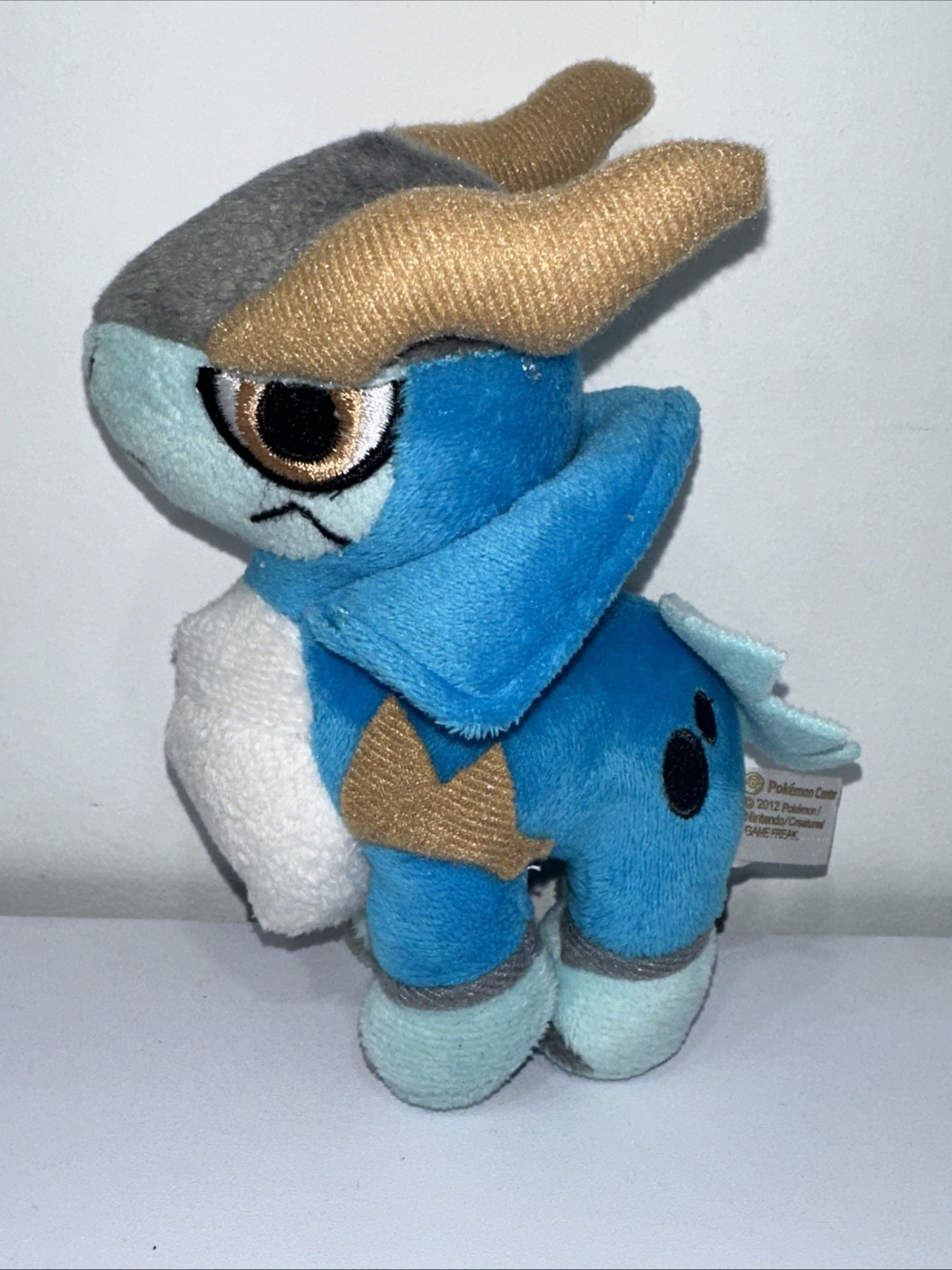 Cobalion Pokemon Center 2012 Pokedoll Stuffed 6\
