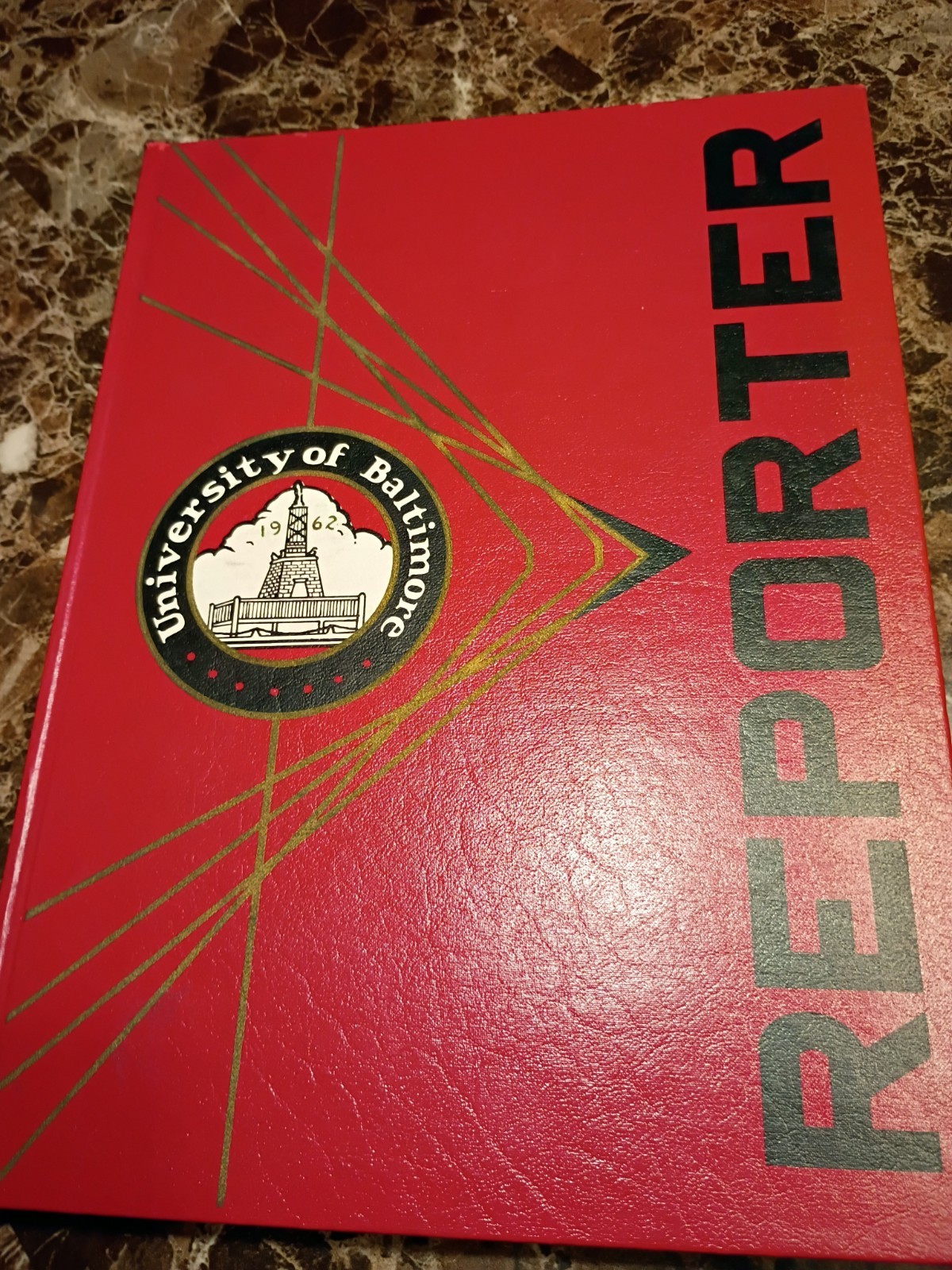 YEARBOOK 1962 Reporter University Of Baltimore Maryland - RARE