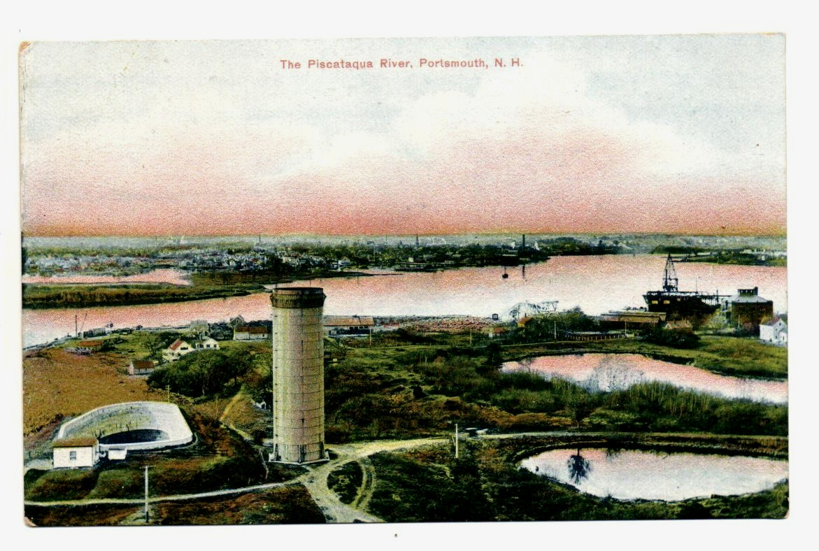Vintage Postcard the Piscataqua River Portsmouth NH Made in Germany Vintage Postcard the Piscataqua River Portsmouth NH Made in Germany