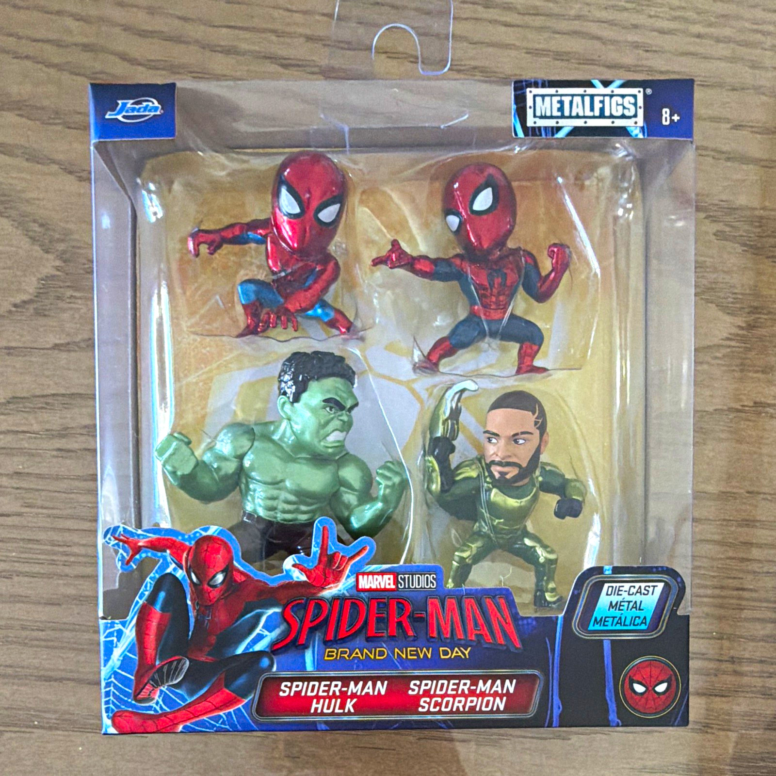 Jada Metalfigs Spider-Man Brand New Day 4-Pack Diecast Figures Hulk Scorpion