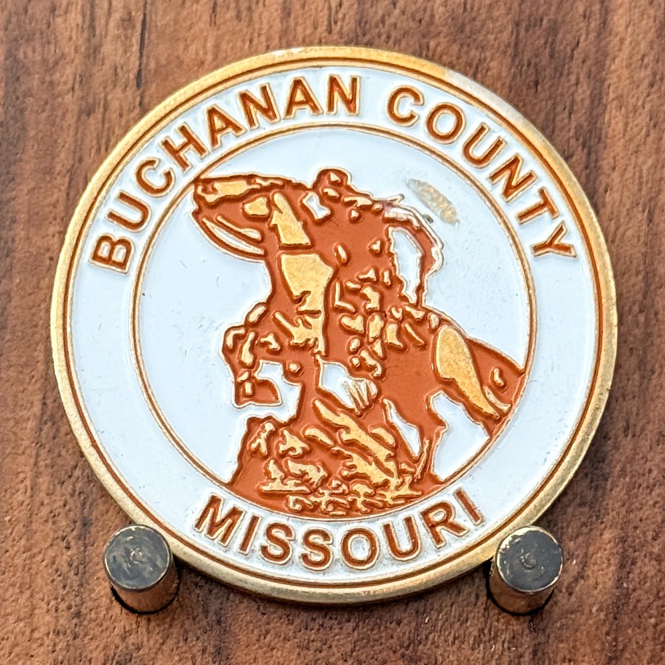 Buchanan County MO South Central Fire EMS Cowboy Challenge Coin  1#40