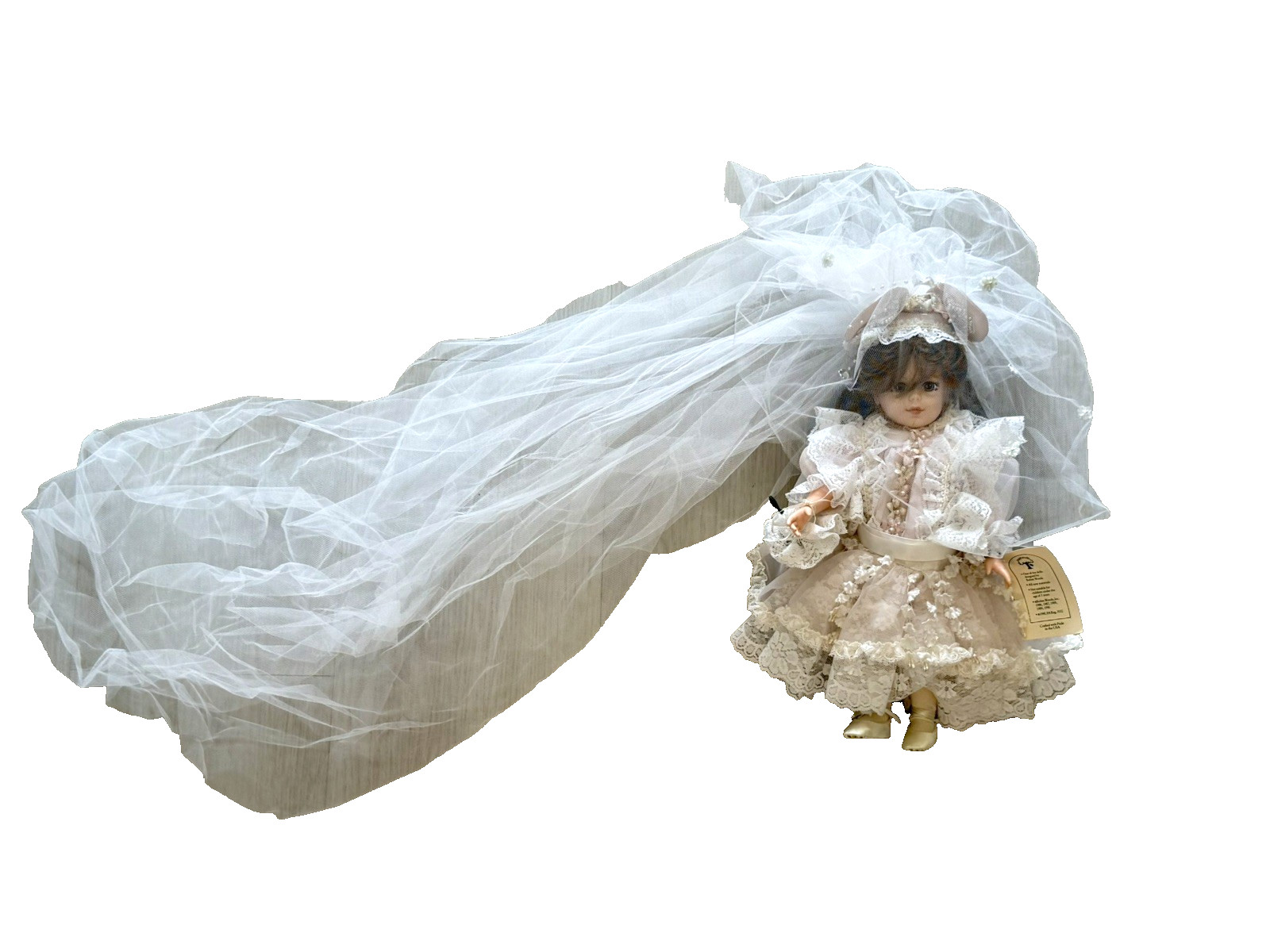 MITZI 1990 Walt Disney World Victorian Bride Mickey Ears Hat ROBIN WOODS Doll LE MITZI 1990 Walt Disney World Victorian Bride Mickey Ears Hat ROBIN WOODS Doll LE